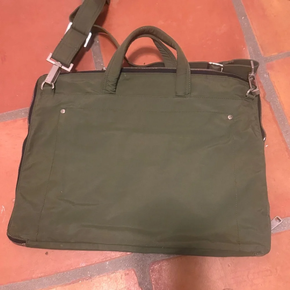 Jack Spade Olive Green Men's laptop Bag